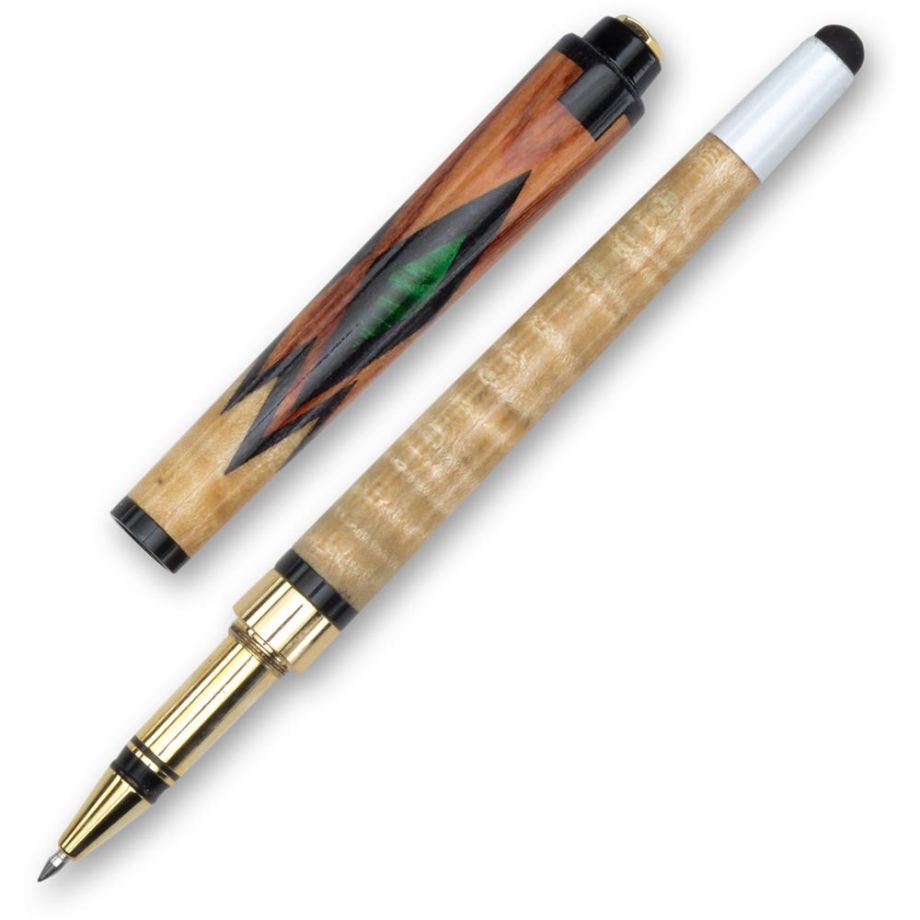 Pool Cue Rollerball Pen Kit - 24kt Gold