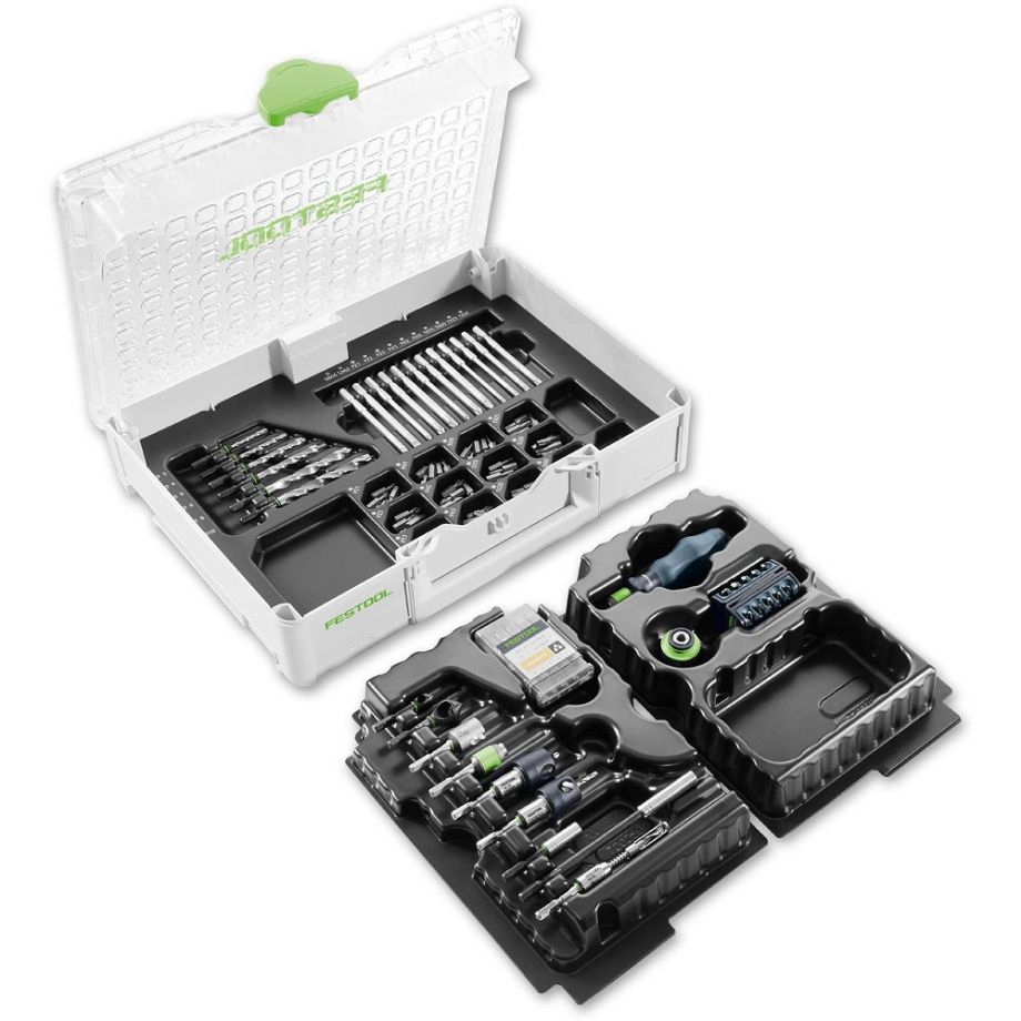 Festool 104 Piece CENTROTEC Assembly Kit in T-Loc Case