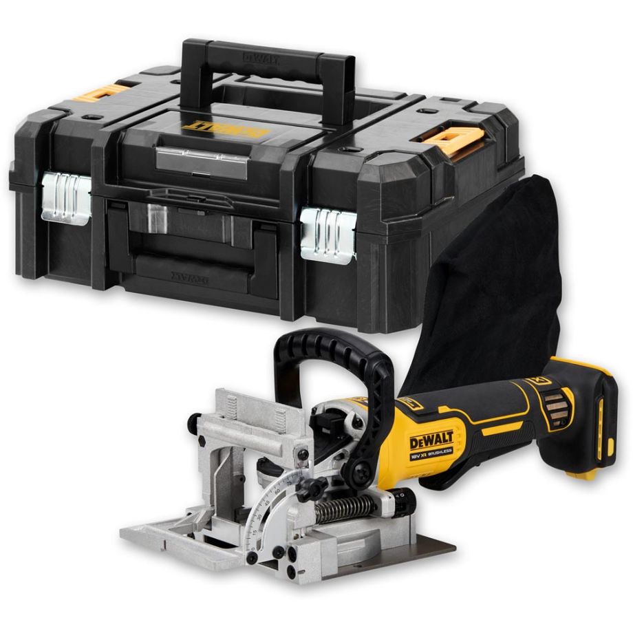DeWALT DCW682NT Cordless Biscuit Jointer with TSTAK 18V (Body Only)