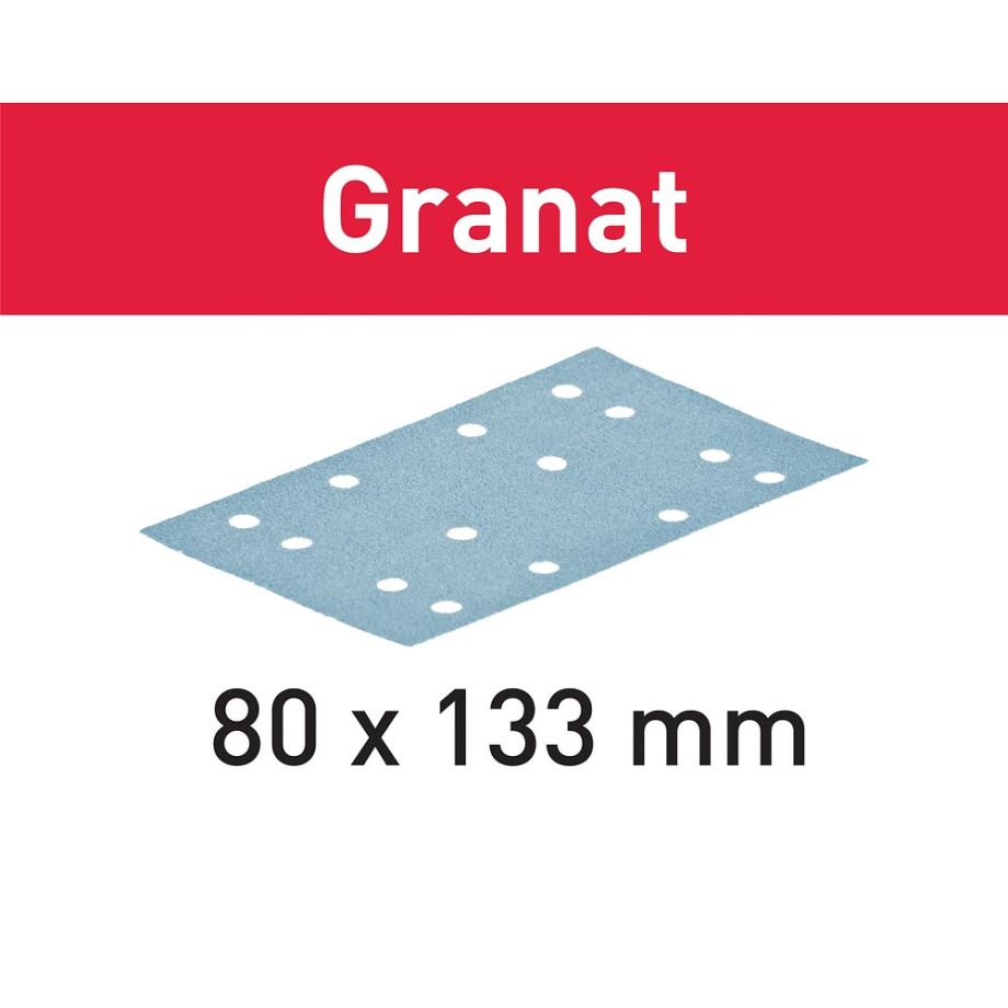 ​Festool Granat Sanding Sheets 80 x 133mm