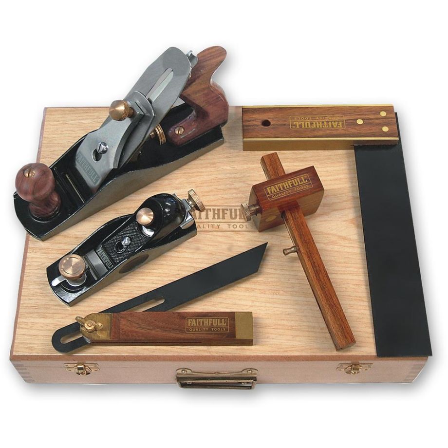 Faithfull 5 Piece Carpenter's Tool Kit