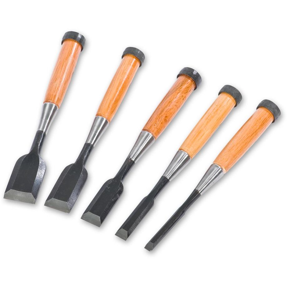 Ice Bear 5 Piece Japanese Oire Nomi Special Alloy Chisel Set