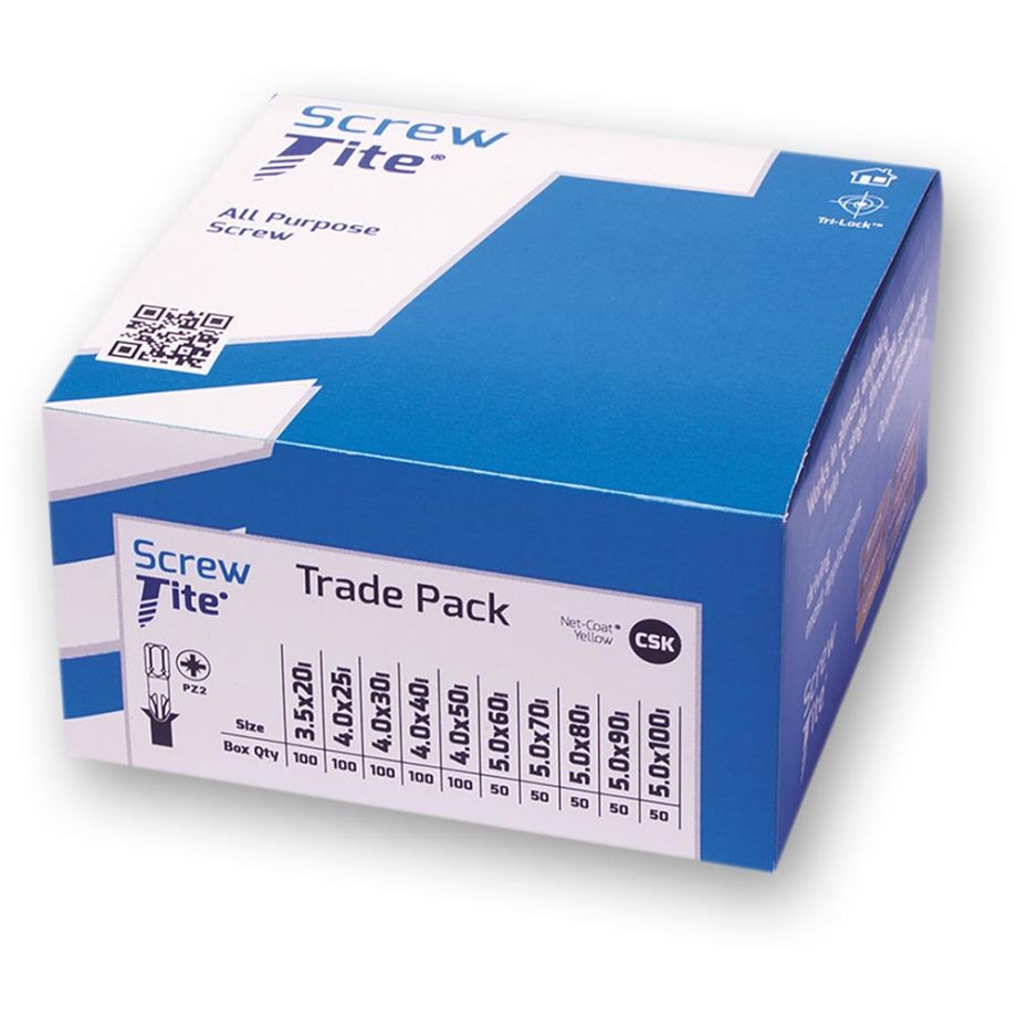 Tite-Fix Screw-Tite Trade Pack - Pack of 750