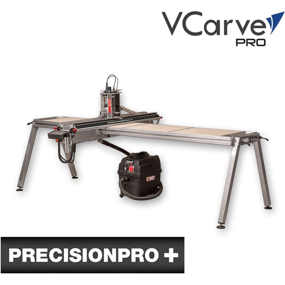 Trend Yeti CNC Precision Pro Plus Smartbench with V Carve & T53A 230V