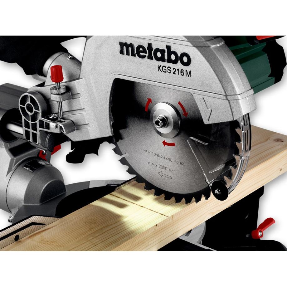 Metabo KGS216M Slide Mitre Saw 216mm 230V