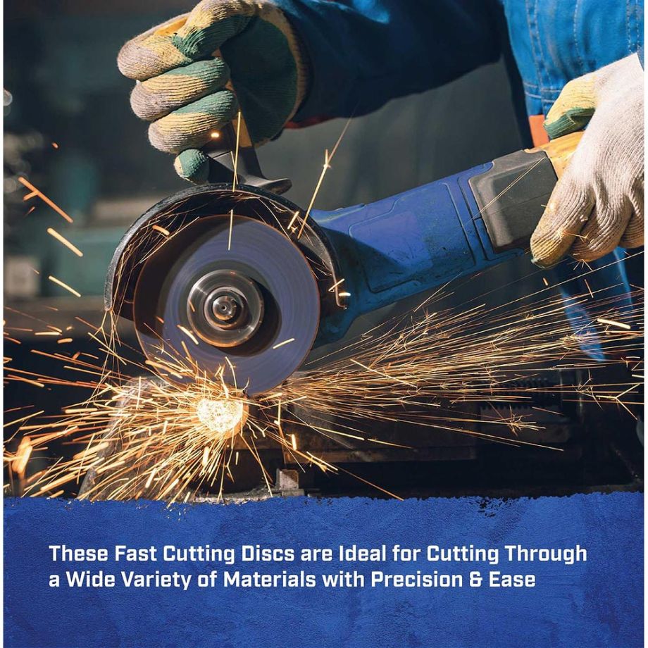 Faithfull Multi Purpose Thin Cutting Discs - Pack 10 | Axminster Tools