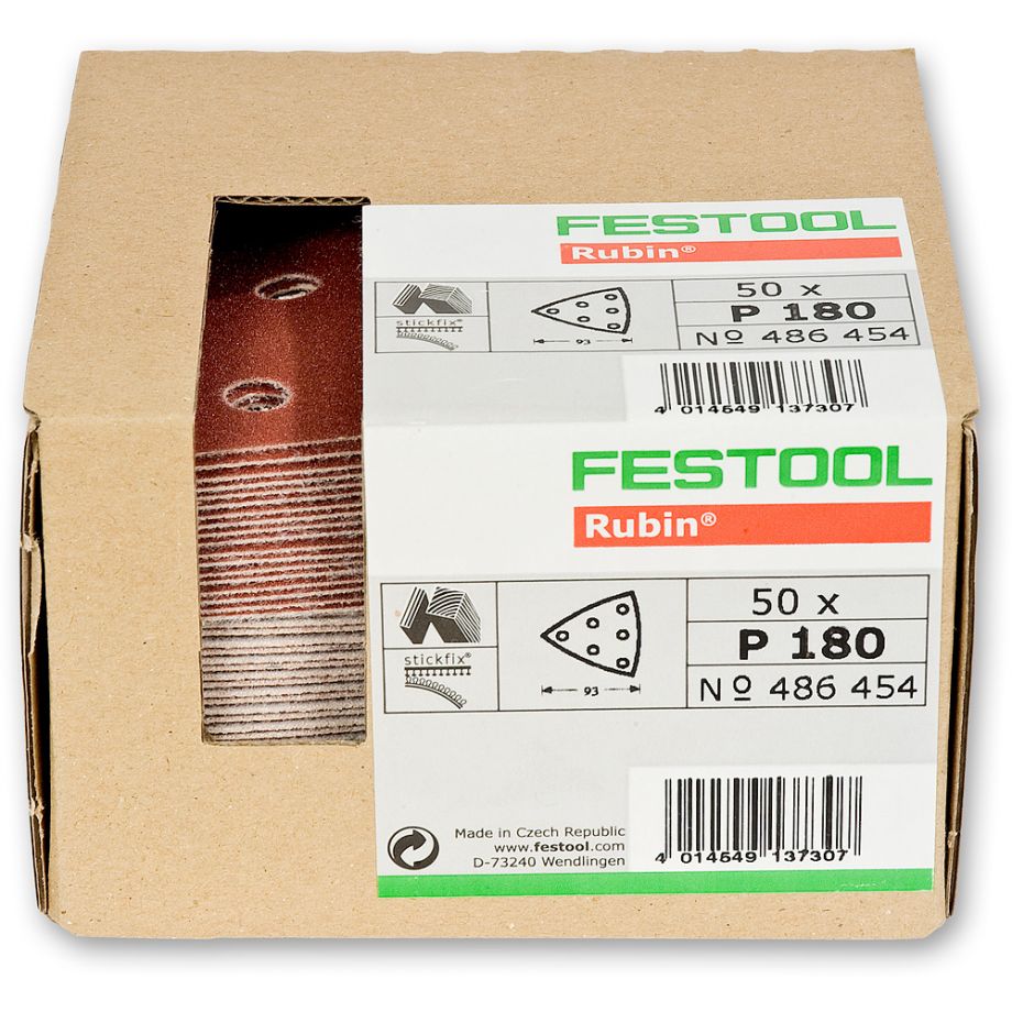 Festool Rubin 2 Delta Abrasive (Pkt 50)