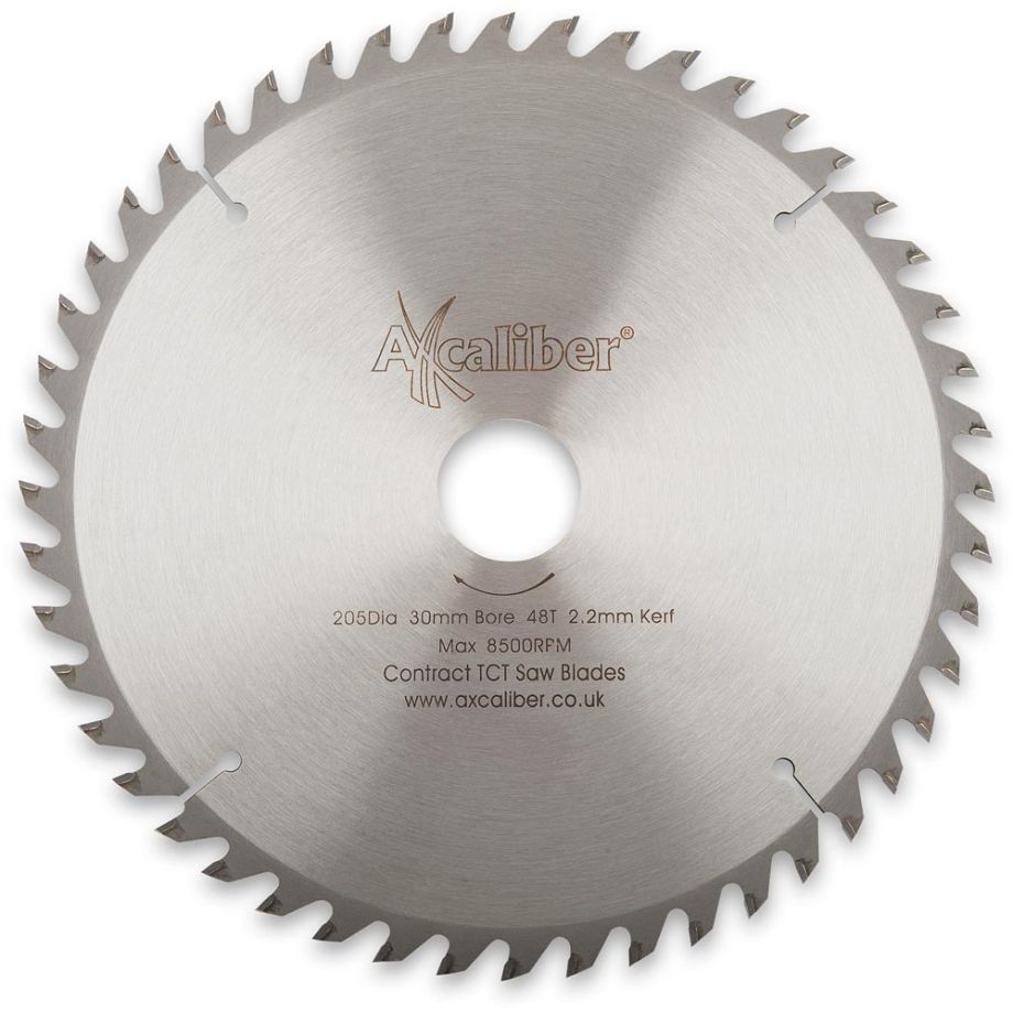 Axcaliber Contract 205mm TCT Saw Blades