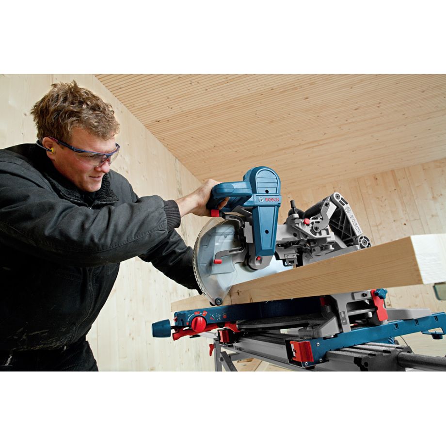 Bosch GCM 12 GDL Axial-Glide Mitre Saw and GTA 2500 W Legstand - PACKAGE DEAL
