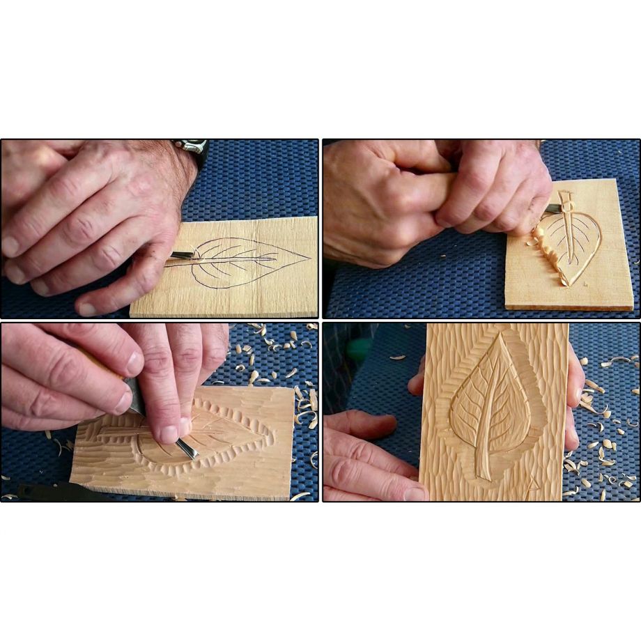 Flexcut SK111 Beginner's 2 Blade Craft Carving Set