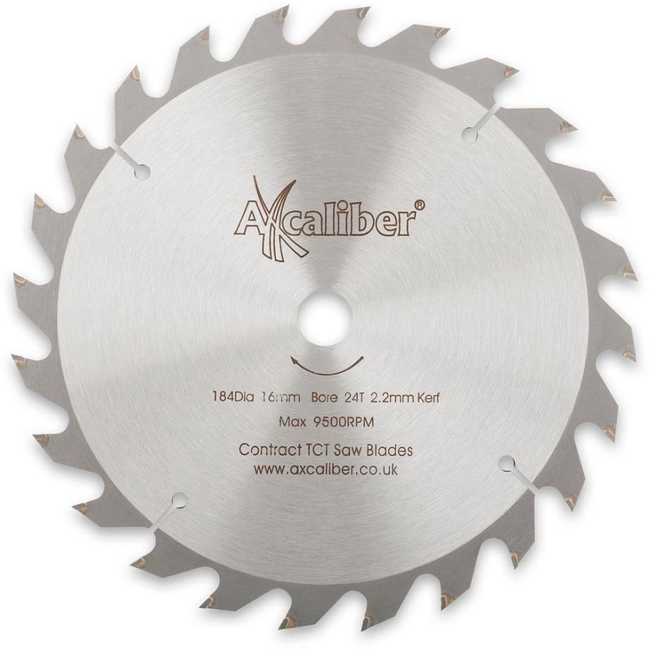 Axcaliber Contract 184mm TCT Saw Blades