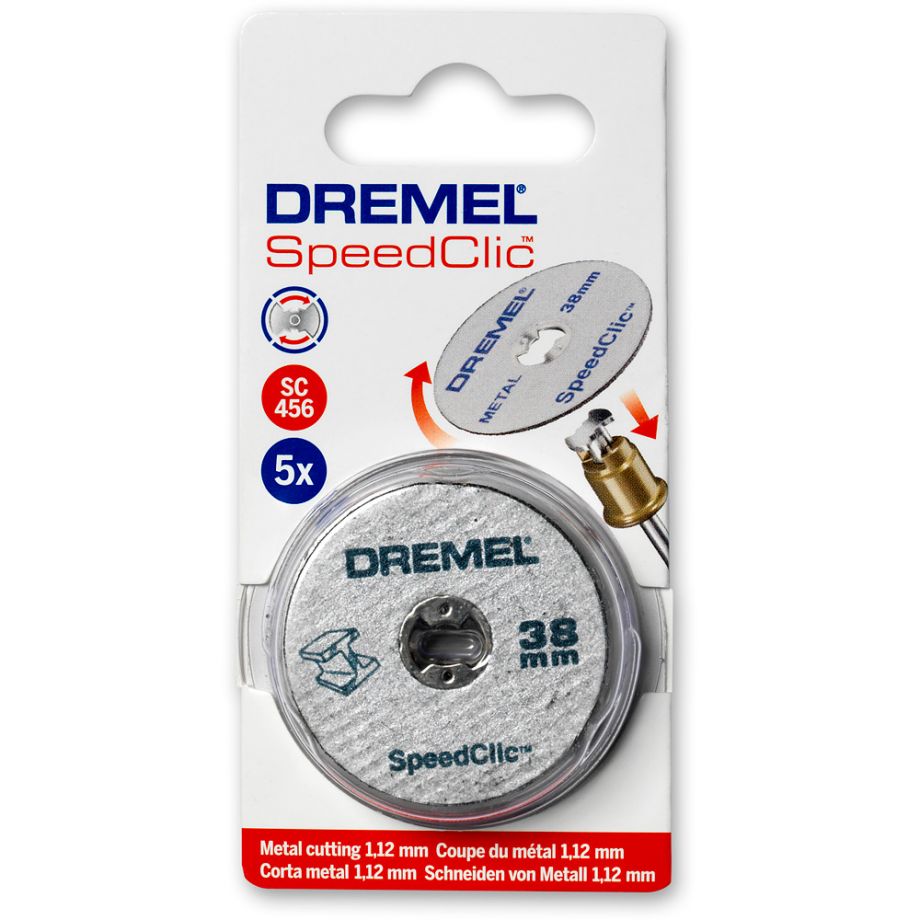 Dremel 35mm Fibreglass Reinforced Cut-Off Wheels (Pkt 5)