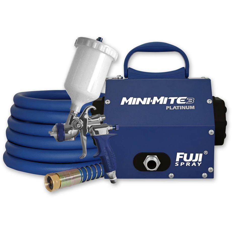 Fuji Spray Mini-Mite 3 Platinum Turbine Unit & T75G Gravity Spray Gun
