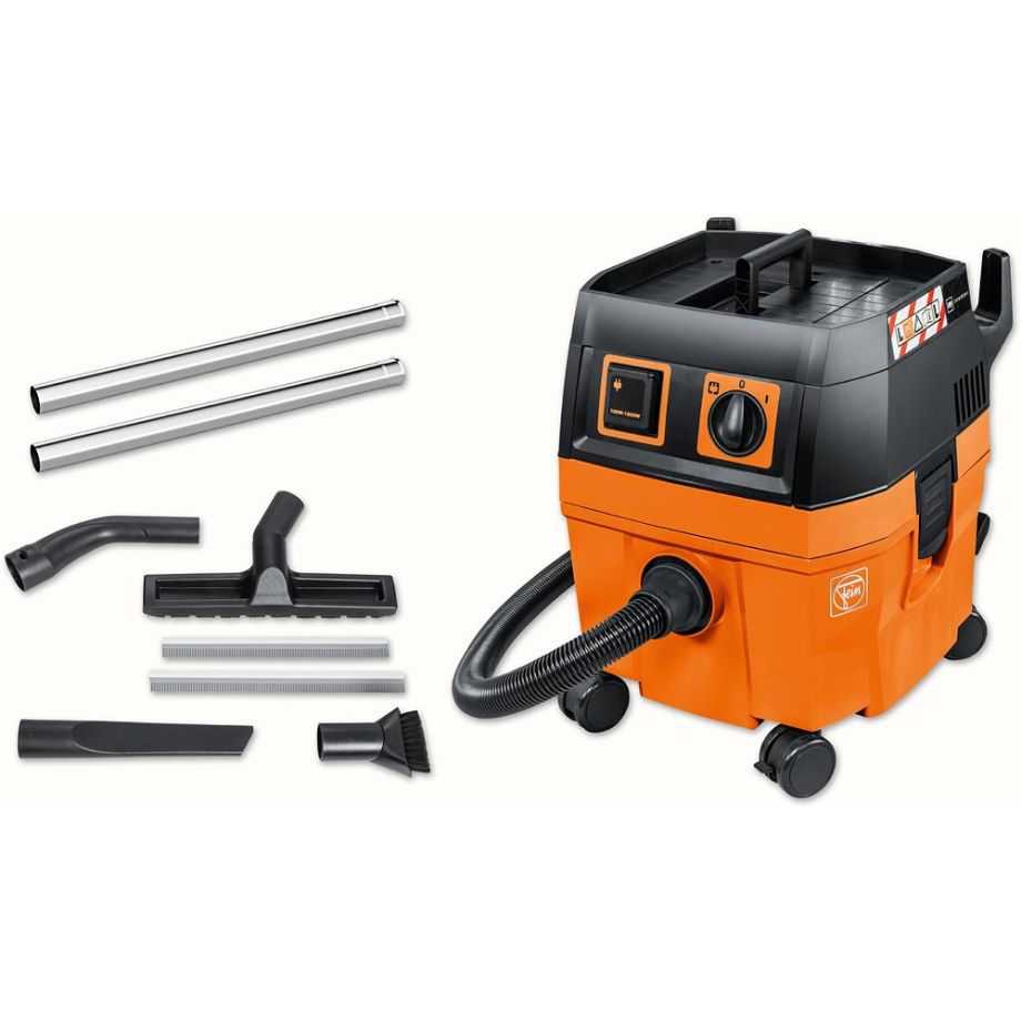 FEIN Dustex 25L Wet & Dry Extractor & Floor Cleaning Kit - PACKAGE DEAL