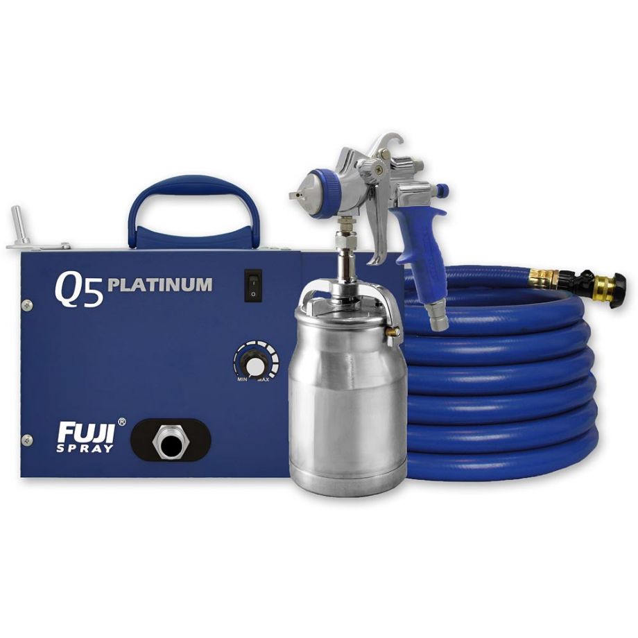 Fuji Spray Q5 Platinum Turbine Unit & T70 Suction Spray Gun