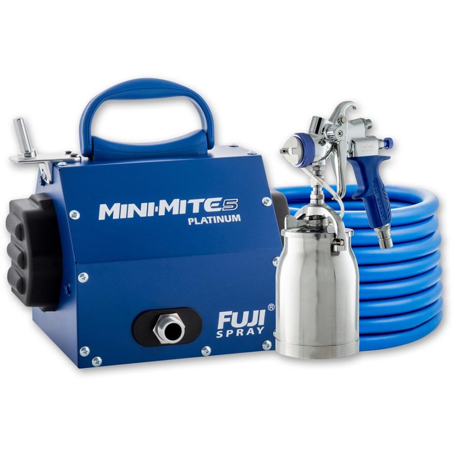 Fuji Spray Mini-Mite 5 Platinum Turbine Unit & T70 Suction Spray Gun