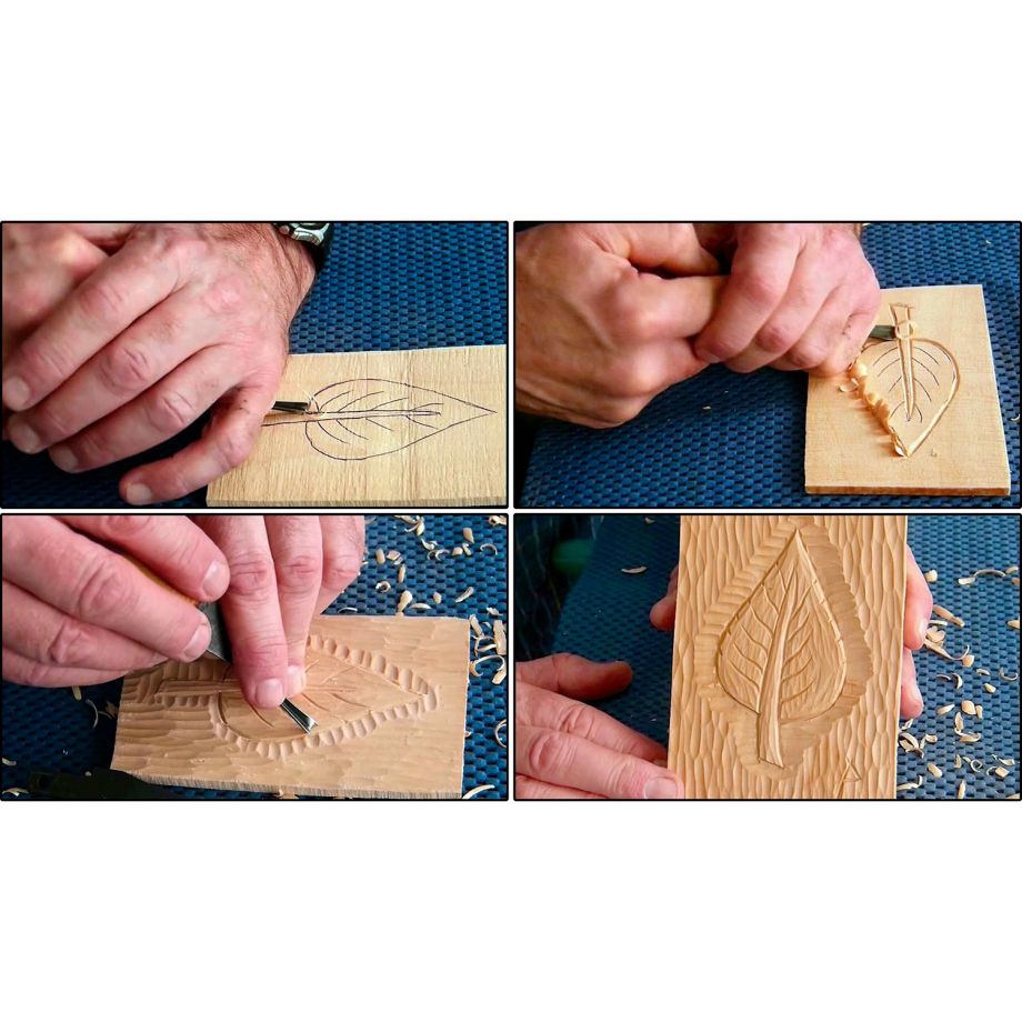 Flexcut SK111 Beginner's 2 Blade Craft Carving Package