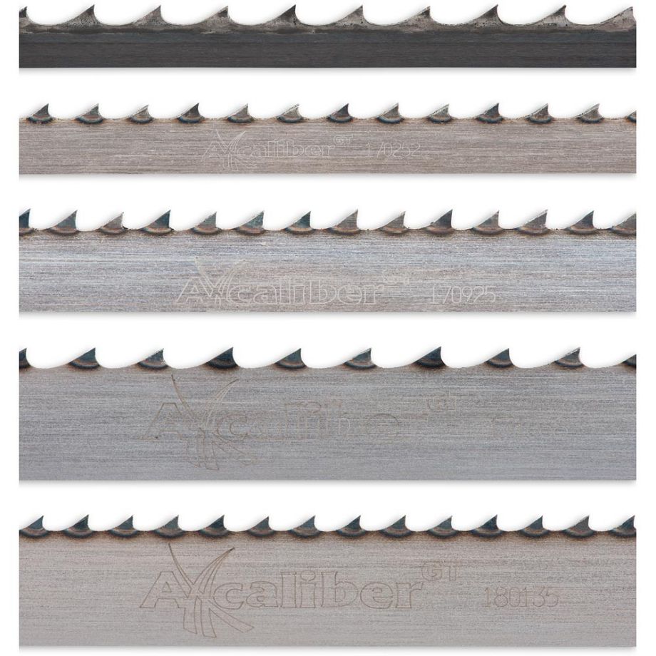 Axcaliber Pack of 5 Bandsaw Blades - 2,270mm(89