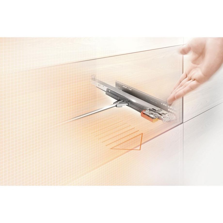 Blum MOVENTO 40kg Drawer Runners 500mm Complete Package