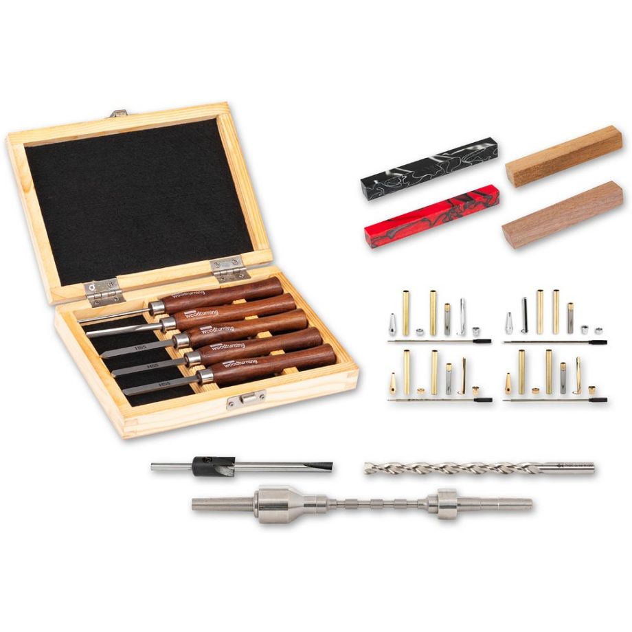 Axminster Woodturning Pen Turning Package