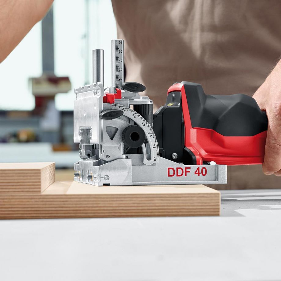 Mafell DDF 40 Duo Dowell Jointer with Rail Kit 230V
