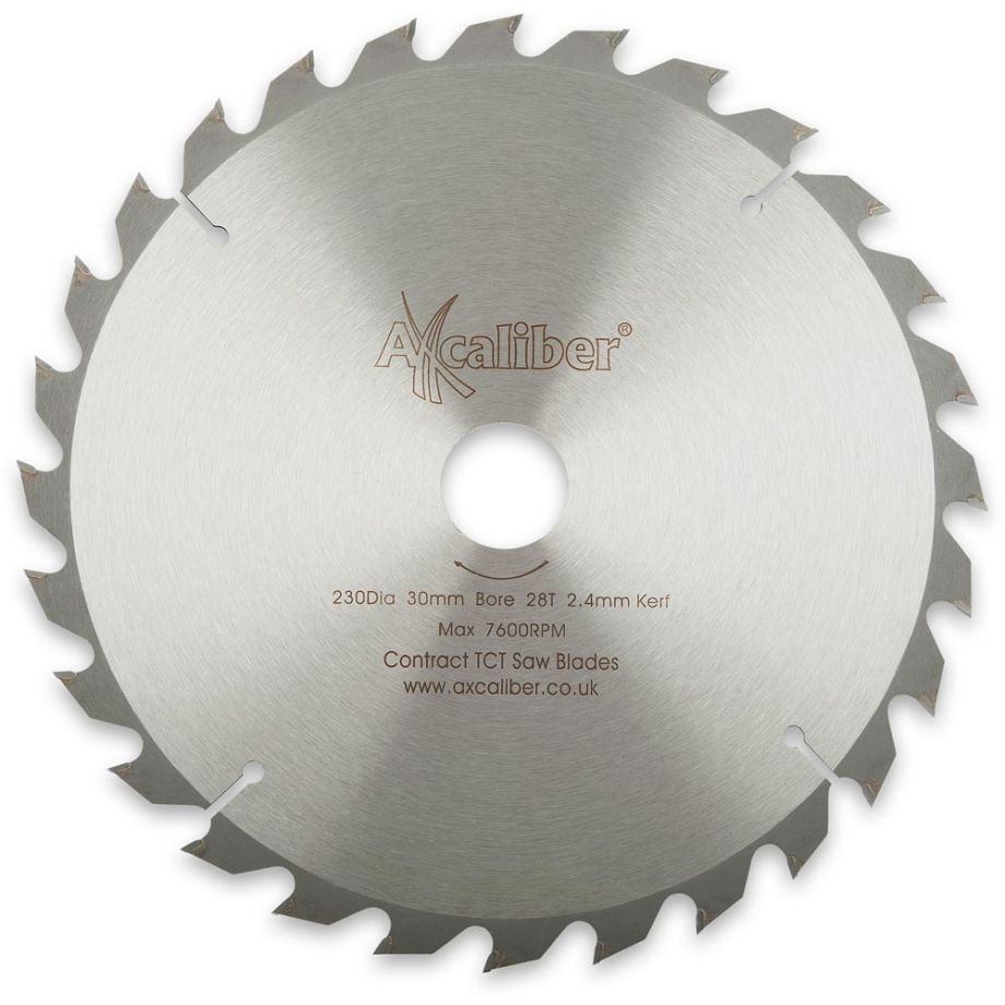 Axcaliber Contract 230mm TCT Saw Blades