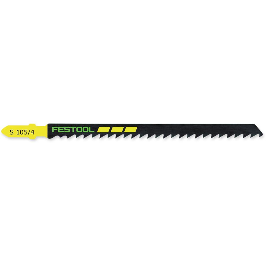 Festool S 105/4/5 Jigsaw Blades Fast Cut Wood (Pkt 5)