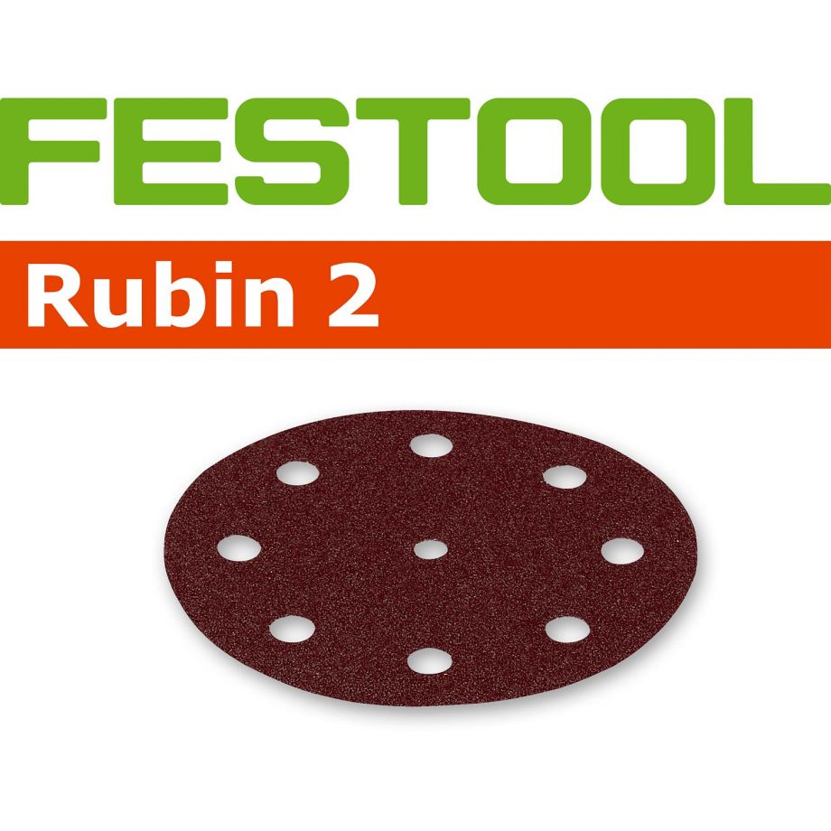 Festool Rubin 2 Abrasive Discs 125mm (Pkt 10)
