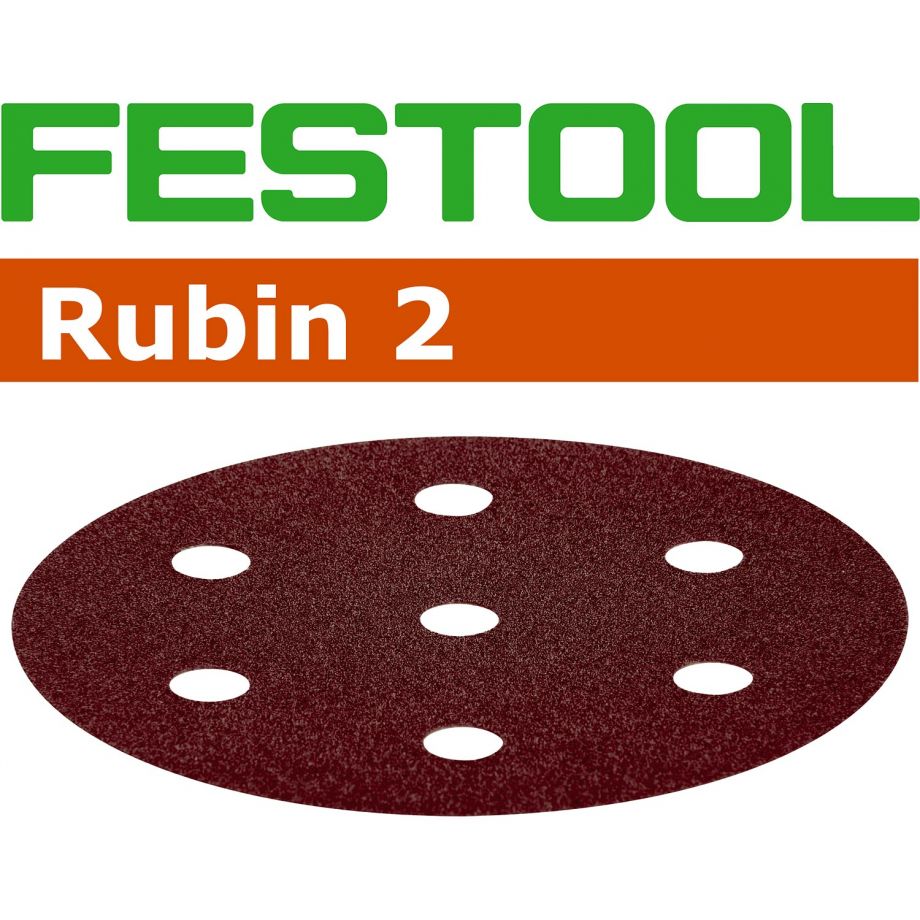 Festool RO 90 DX Rubin Abrasive Discs 90mm