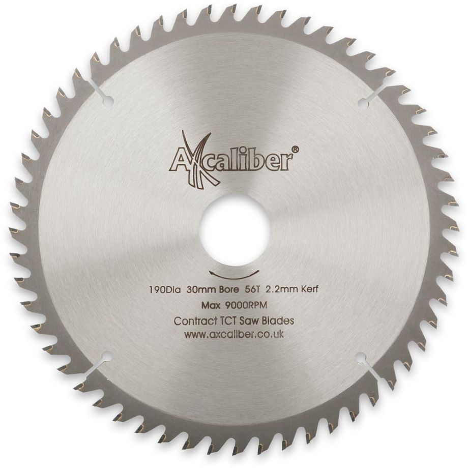 Axcaliber Contract 190mm TCT Saw Blades