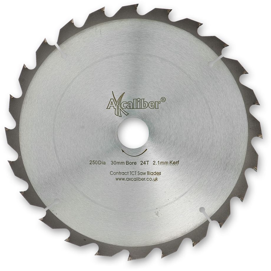 Axcaliber Contract 250mm Thin Kerf TCT Saw Blades