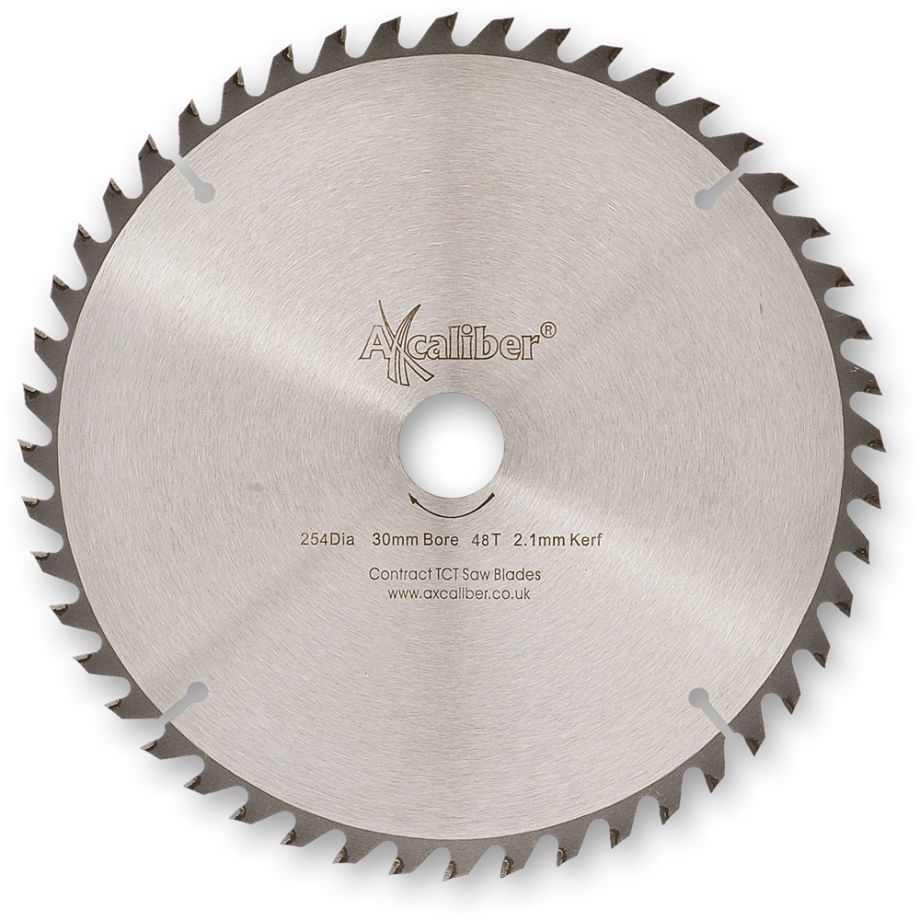 Axcaliber Contract 254mm Thin Kerf TCT Saw Blades