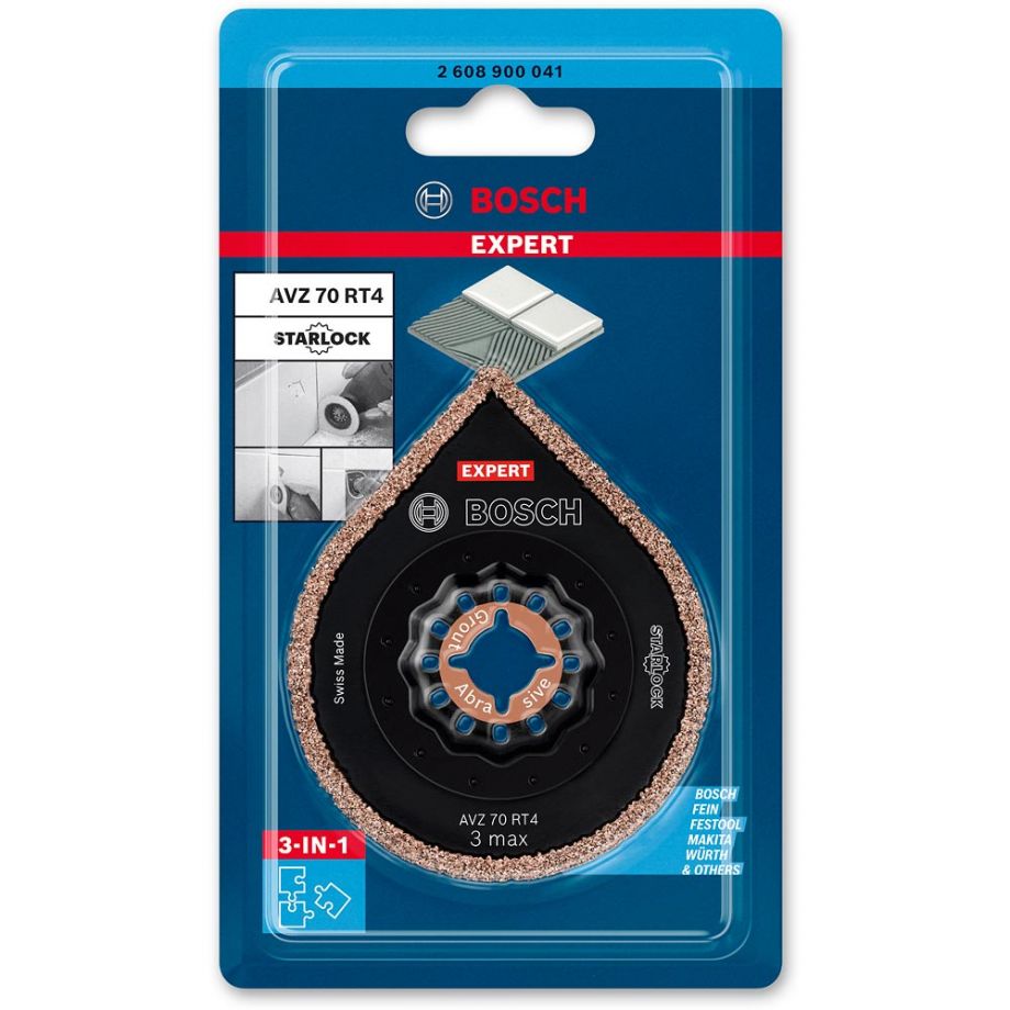 Bosch AVZ 70 RT All-In-One Grout Removing Tool (Starlock)