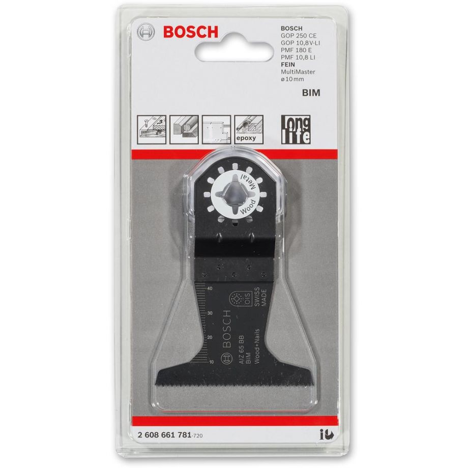 Bosch BiM C-Tec Precision Plunge Cut Blades (Starlock)