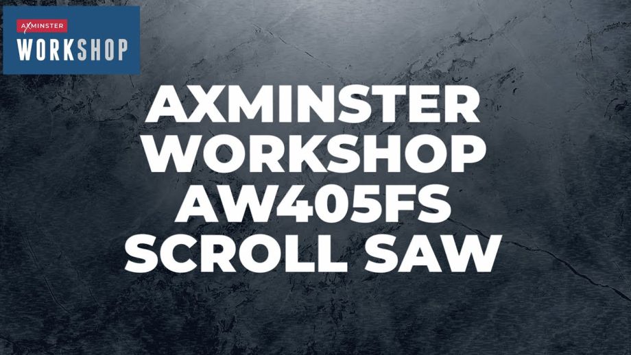 Axminster Workshop AW405FS Scroll Saw with Flexible Shaft