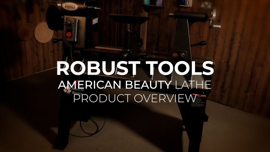 Robust American Beauty Woodturning Lathe