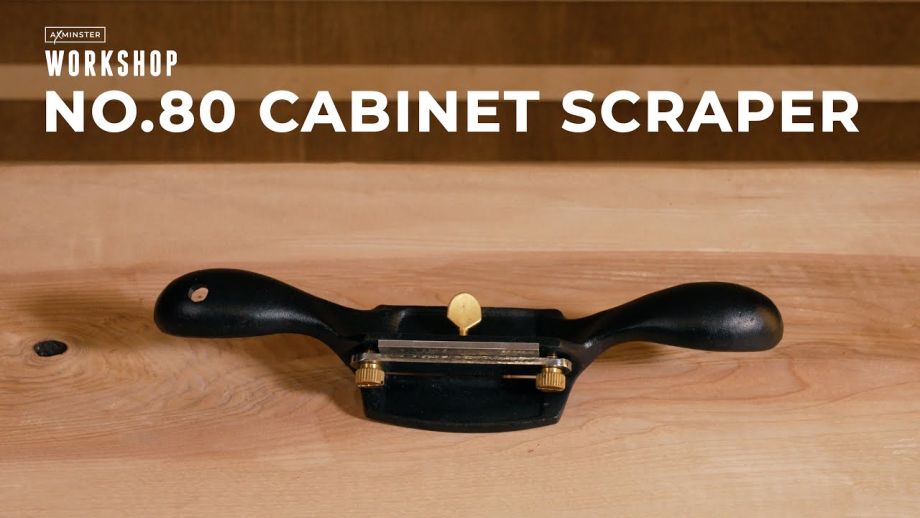 Axminster Workshop No. 80 Cabinet Scraper