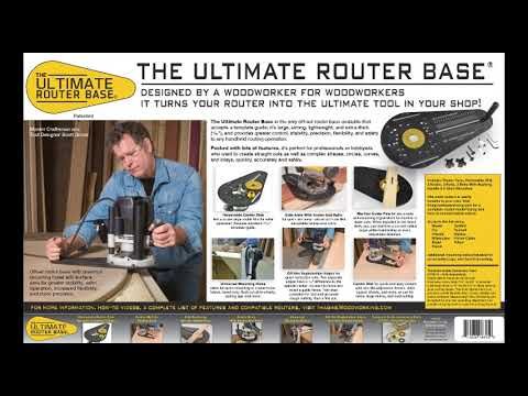 The Ultimate Router Base Template Guide Bushing