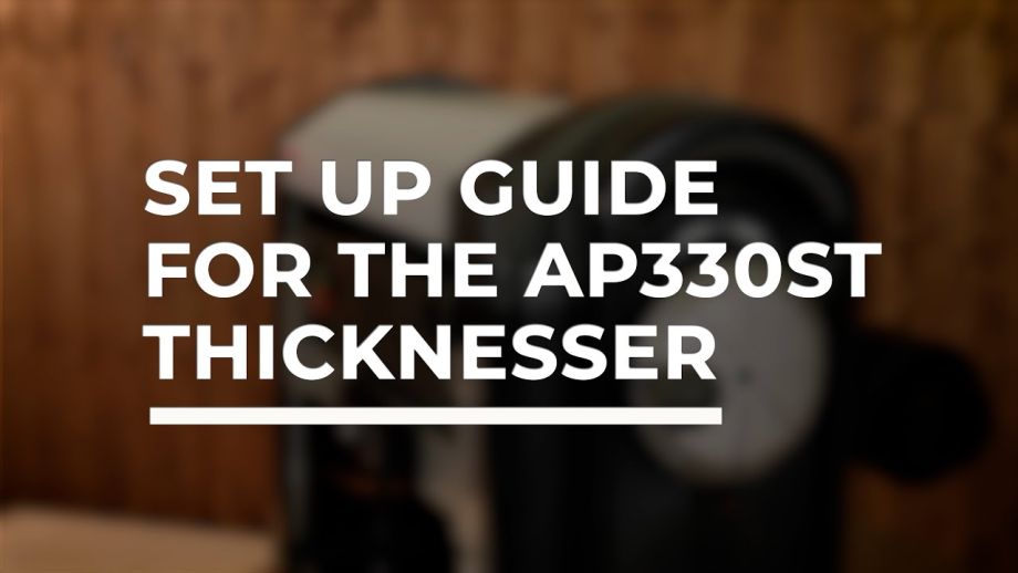 Axminster Professional AP330ST Portable Thicknesser - 230V