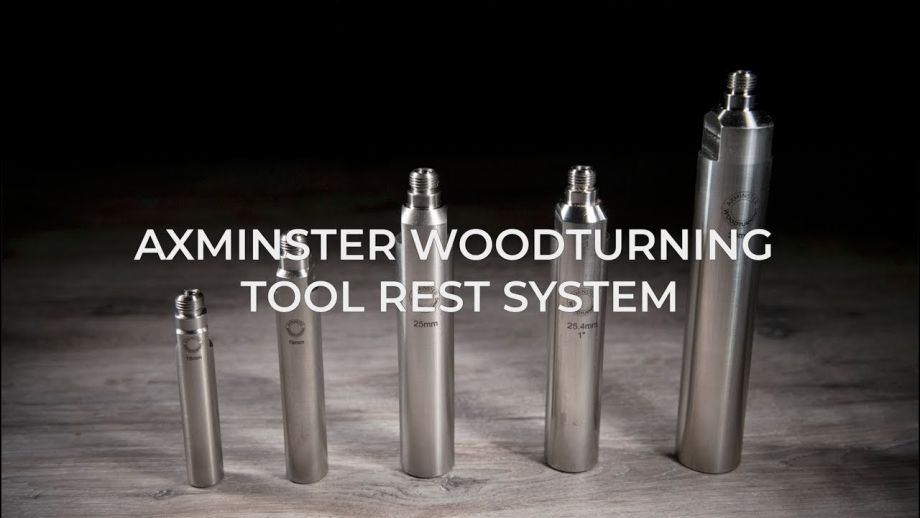 Axminster Woodturning Tool Rest Stops (Pair)