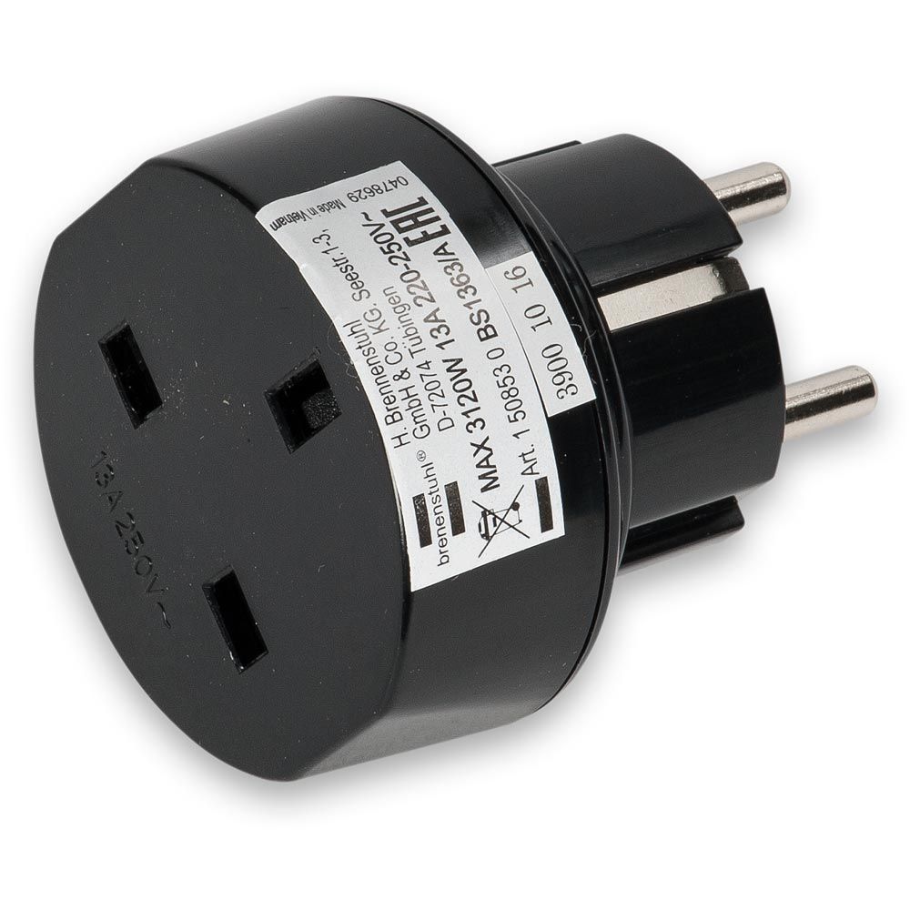 AMOS UK 240v 13A AMP Mains Power Electric Socket Safety Tester Plug Adapter Adaptor Polarity 