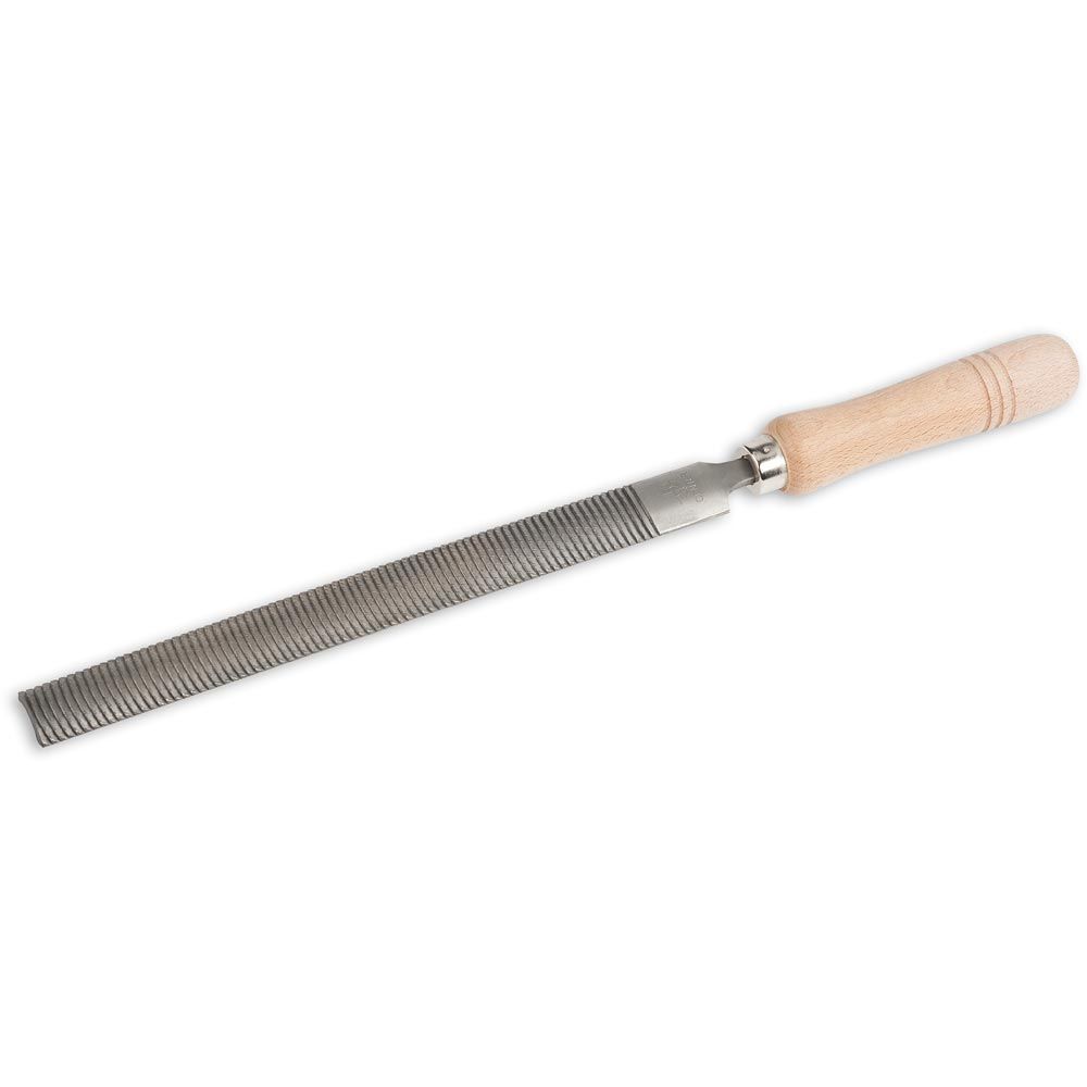 8" 200mm superior half round File bastard Engineers File Wooden Handle fitted 