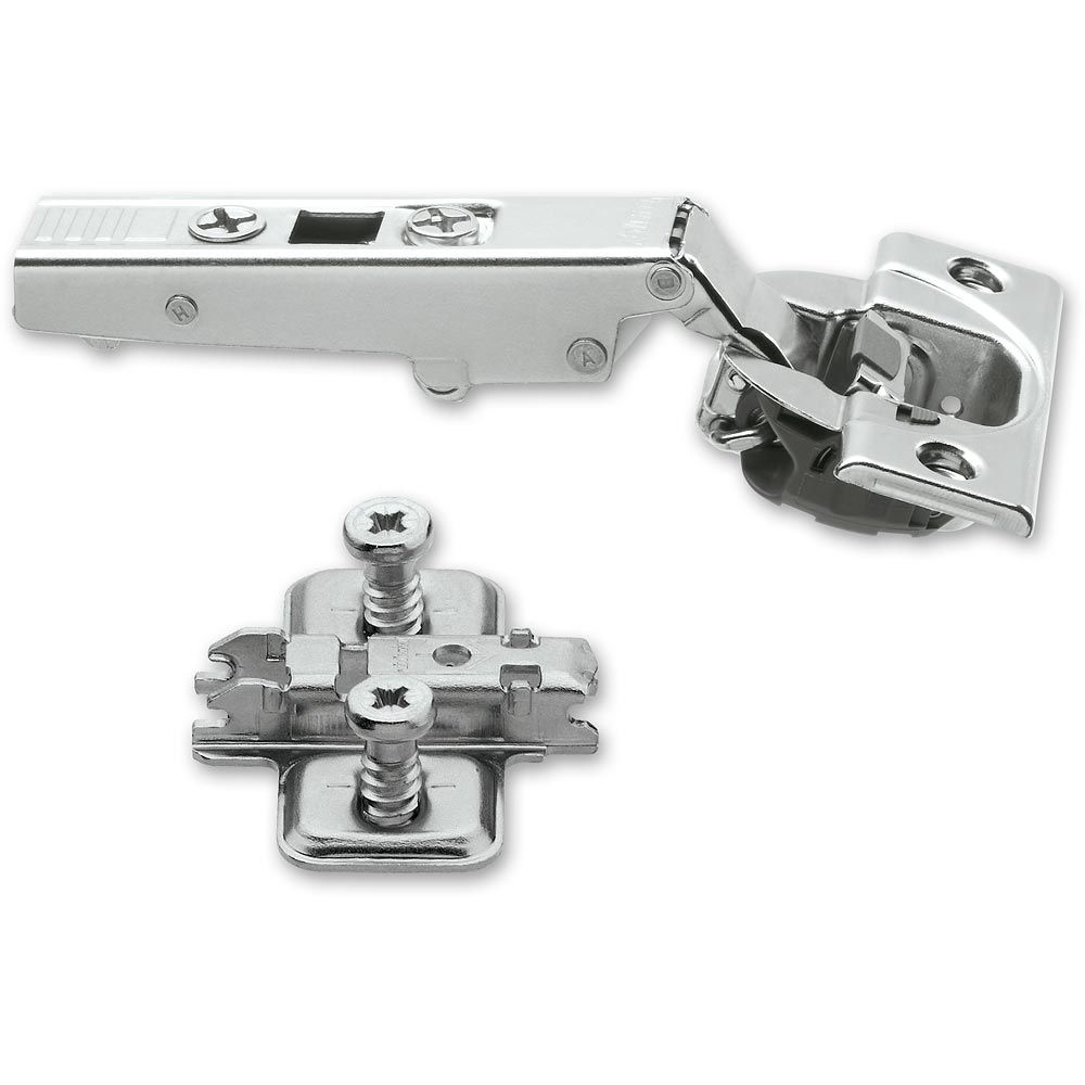 Blum Soft close cabinet hinges with plates from Crown Kitchens x2 including screws 