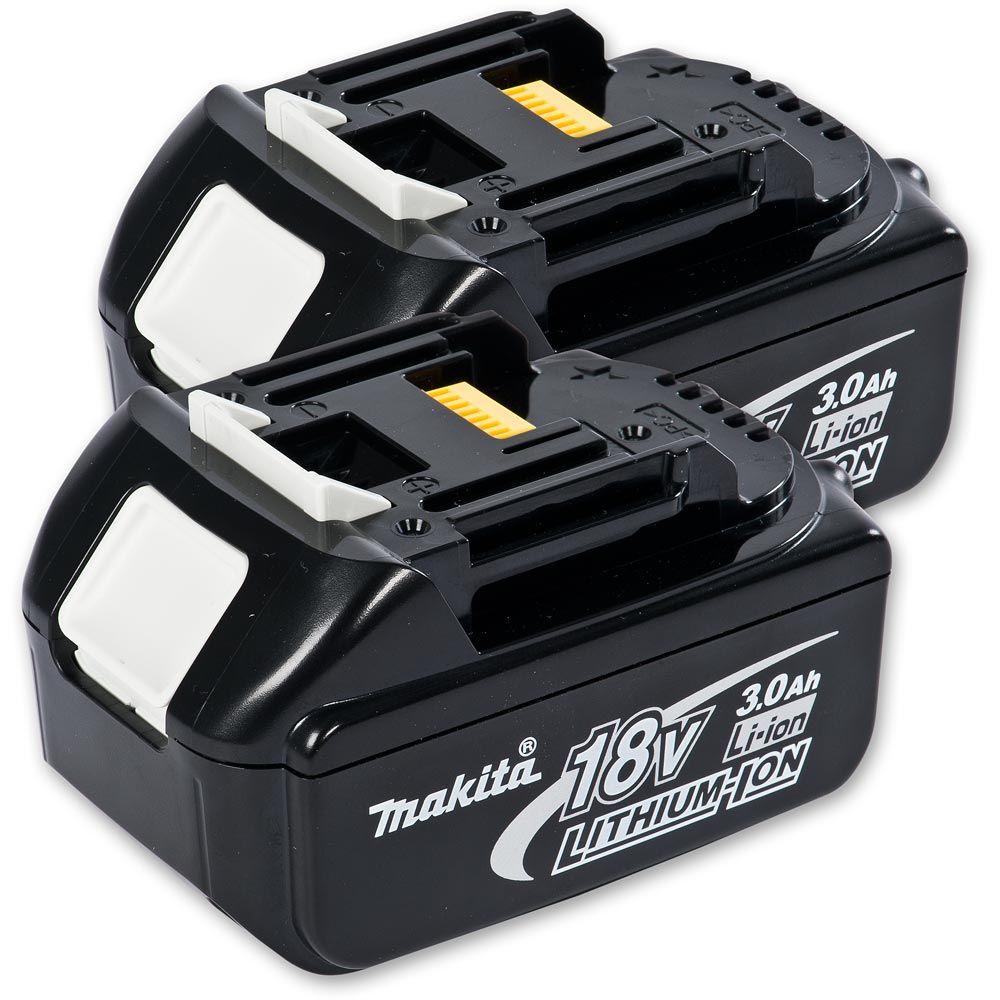 penny Ambassador necessary Makita BL1830 Li-Ion Battery 18V (3.0Ah) x 2 - PACKAGE DEAL | Axminster  Tools