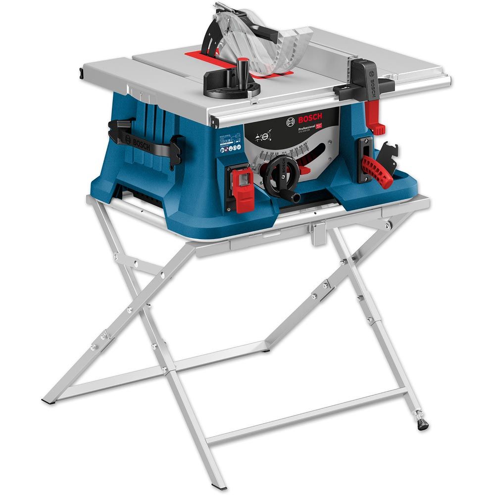 Bosch Gts 635 216 216mm Table Saw With Leg Stand Package Deal Axminster Tools