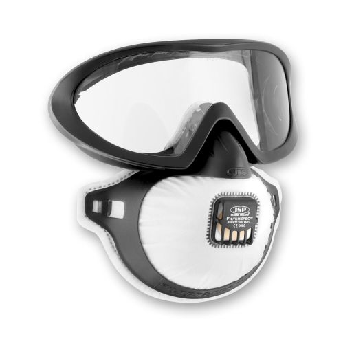 JSP FilterSpec® Mask & Goggle Combo FFP2