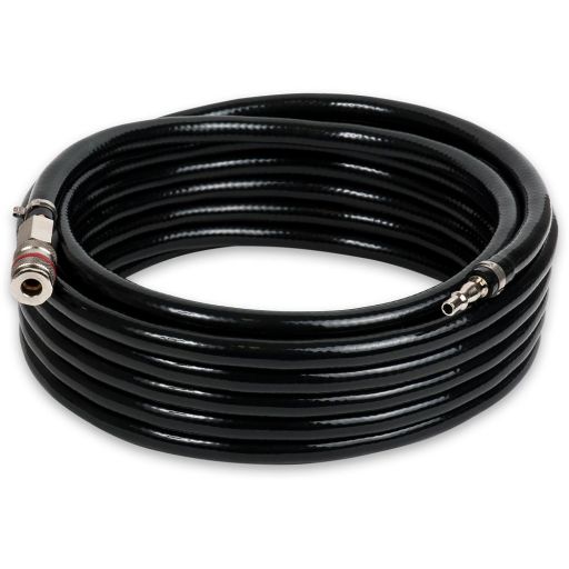 Axminster Professional Air Line Hose with Quick Release Fittings - 10m