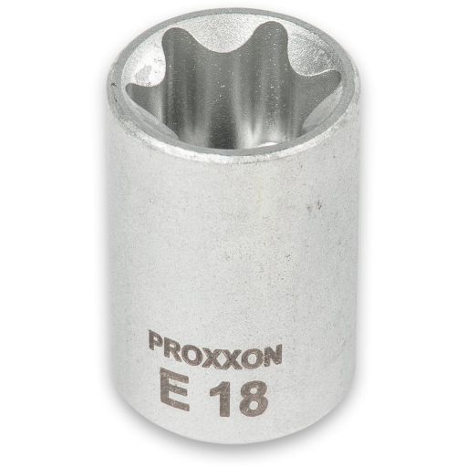 PROXXON 3/8" Drive External Torx Socket - E18
