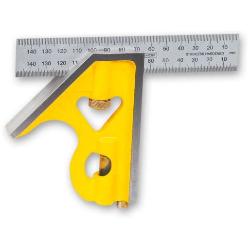 Axminster Professional Combination Square Metric 150mm