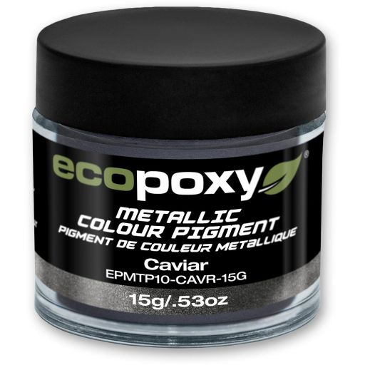 EcoPoxy Metallic Colour Pigment - Caviar 15g